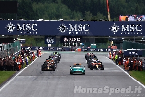 F1 Gp Belgio gara sprint 2023