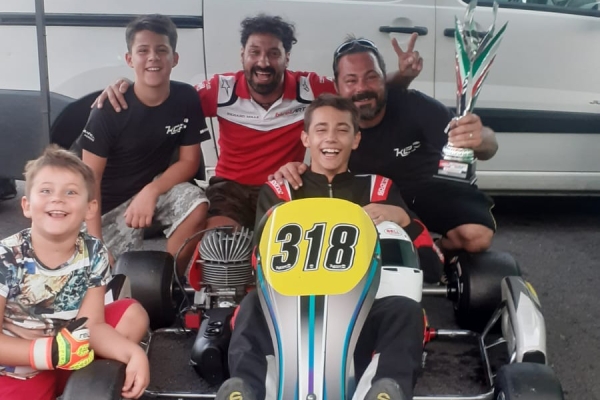 ANDREA CAPPELLETTI debutto in 125cc con podio e giro veloce