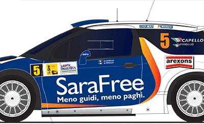 SARA ASSICURAZIONI AL MONZA RALLY SHOW FIRMA L’AUTO DI DINDO CAPELLO