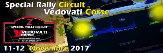 SPECIAL RALLY CIRCUIT BY VEDOVATI , APERTE LE ISCRIZIONI