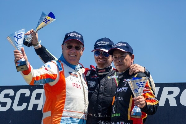 PODIO PER RISITANO E I RACERS AL TOURS SPEEDWAY NELLA NASCAR WHELEN