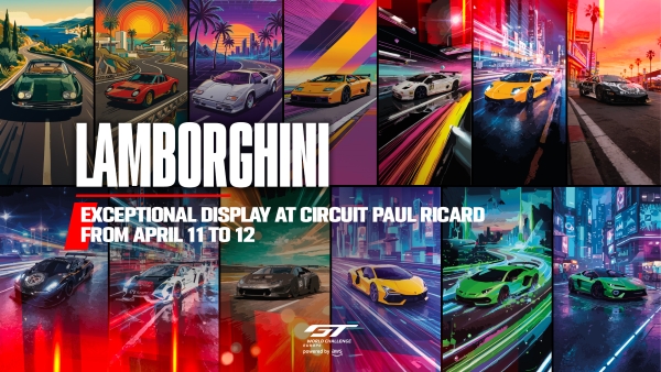 GTWC al Circuit Paul Ricard un’incredibile esposizione di supercar Lamborghini