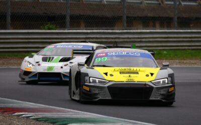 Audi Sport Italia, Mazzola e delli Guanti fuori dalla lotta per il titolo GT3 Sprint
