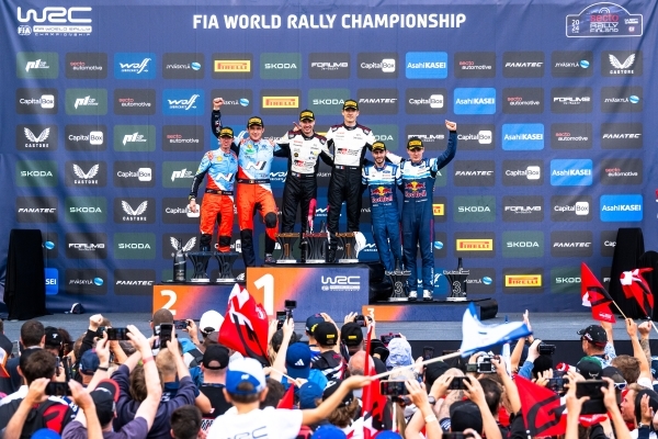 WRC, Sebastien Ogier(Toyota) vince al rally Finland